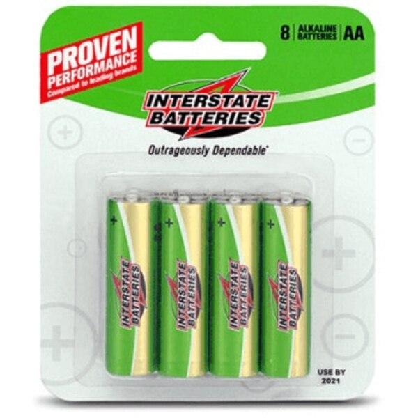 Interstate All Battery AA Batteries 8pk